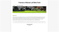 Desktop Screenshot of murielleffpark.weebly.com