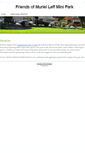 Mobile Screenshot of murielleffpark.weebly.com