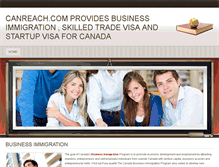 Tablet Screenshot of business-immigration.weebly.com