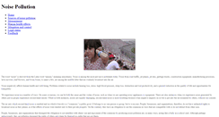 Desktop Screenshot of noisepollution.weebly.com