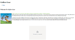 Desktop Screenshot of golfersgear.weebly.com
