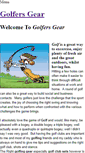 Mobile Screenshot of golfersgear.weebly.com