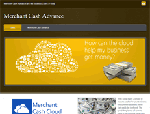 Tablet Screenshot of merchant-cash-advance-now.weebly.com
