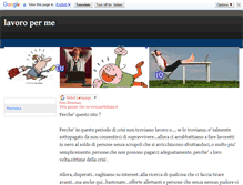 Tablet Screenshot of lavoroperme.weebly.com