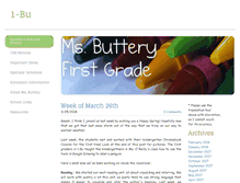 Tablet Screenshot of buttery.weebly.com