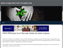 Tablet Screenshot of pasos-a-seguir-para-crear-una-pagina-web.weebly.com