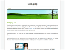 Tablet Screenshot of bridgingloan.weebly.com