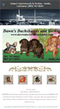 Mobile Screenshot of dawnsdachshunds.weebly.com