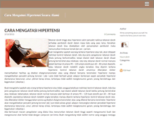 Tablet Screenshot of caramengatasihipertensi.weebly.com