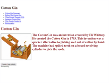 Tablet Screenshot of cottongin.weebly.com