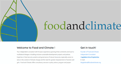 Desktop Screenshot of foodclimate.weebly.com