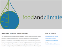Tablet Screenshot of foodclimate.weebly.com