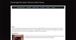 Desktop Screenshot of cambridgedomesticviolence.weebly.com