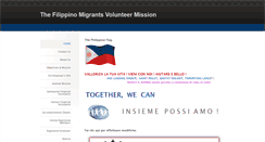 Desktop Screenshot of caritasfilippini.weebly.com