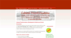 Desktop Screenshot of culturaltransformations.weebly.com