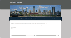 Desktop Screenshot of meublesamontreal.weebly.com