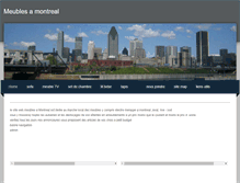 Tablet Screenshot of meublesamontreal.weebly.com