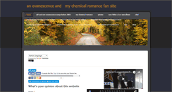 Desktop Screenshot of evanescence-mcr-area.weebly.com