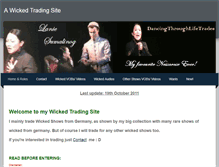 Tablet Screenshot of dancingthroughlifetrades.weebly.com