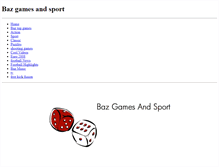 Tablet Screenshot of bazgames.weebly.com