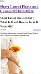 Mobile Screenshot of natural-infertility-treatment.weebly.com