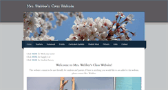 Desktop Screenshot of mrswebber.weebly.com
