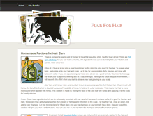 Tablet Screenshot of flairforhair.weebly.com