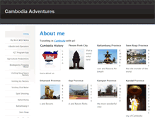 Tablet Screenshot of cambodiaadventures.weebly.com