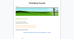 Desktop Screenshot of barry-purcell.weebly.com