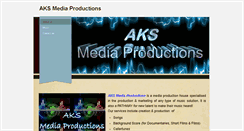 Desktop Screenshot of aksmediaproductions.weebly.com