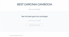 Desktop Screenshot of bestgarciniacambogias.weebly.com