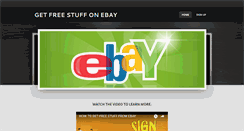 Desktop Screenshot of getfreestuffonebay.weebly.com