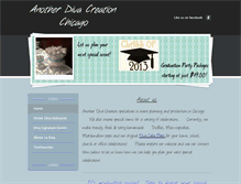 Tablet Screenshot of anotherdivacreation.weebly.com