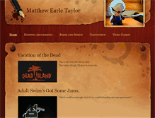 Tablet Screenshot of matthewearletaylor.weebly.com