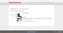 Desktop Screenshot of lindyhopjersey.weebly.com