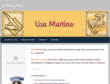 Tablet Screenshot of lisamartino.weebly.com