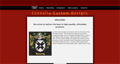 Desktop Screenshot of connollycustomdesigns.weebly.com