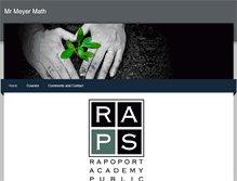 Tablet Screenshot of mrmeyermath.weebly.com