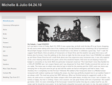 Tablet Screenshot of michelleandjulio.weebly.com