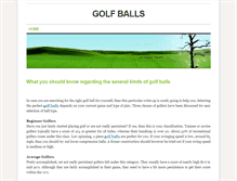 Tablet Screenshot of golfy22balls.weebly.com