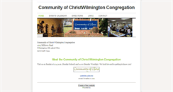 Desktop Screenshot of cofchristwilmington.weebly.com