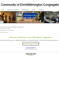 Mobile Screenshot of cofchristwilmington.weebly.com