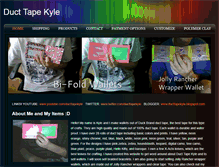 Tablet Screenshot of ducttapekyle.weebly.com