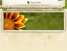 Tablet Screenshot of daisydeals.weebly.com