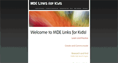 Desktop Screenshot of mdelinks.weebly.com