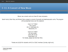 Tablet Screenshot of 311newmusic.weebly.com