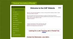 Desktop Screenshot of caflorida.weebly.com