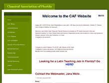 Tablet Screenshot of caflorida.weebly.com