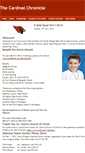 Mobile Screenshot of cardinalchronicle.weebly.com
