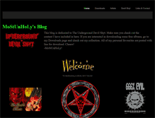 Tablet Screenshot of devilshytgallery.weebly.com